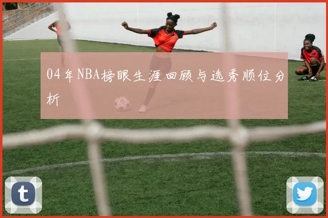 04年NBA榜眼生涯回顾与选秀顺位分析