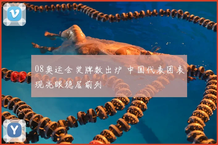 08奥运会奖牌数出炉 中国代表团表现亮眼稳居前列